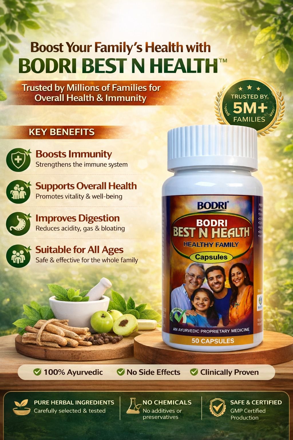 bodri best n health capsule immunity booster & weight gain (pack of 8) bodri best n health capsule immunity booster & weight gain (pack of 8)