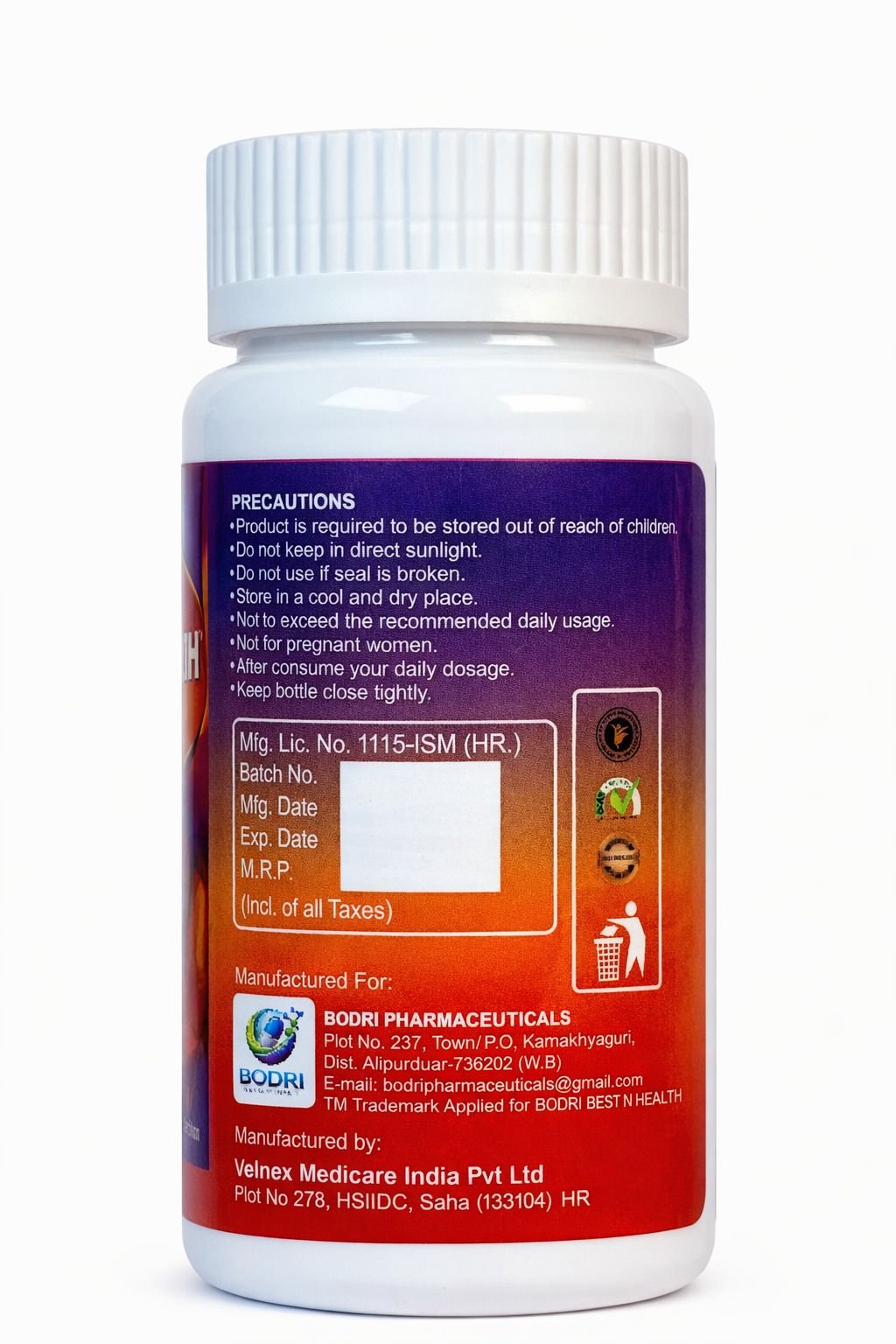 bodri best n health capsule immunity booster & weight gain (pack of 8) bodri best n health capsule immunity booster & weight gain (pack of 8)