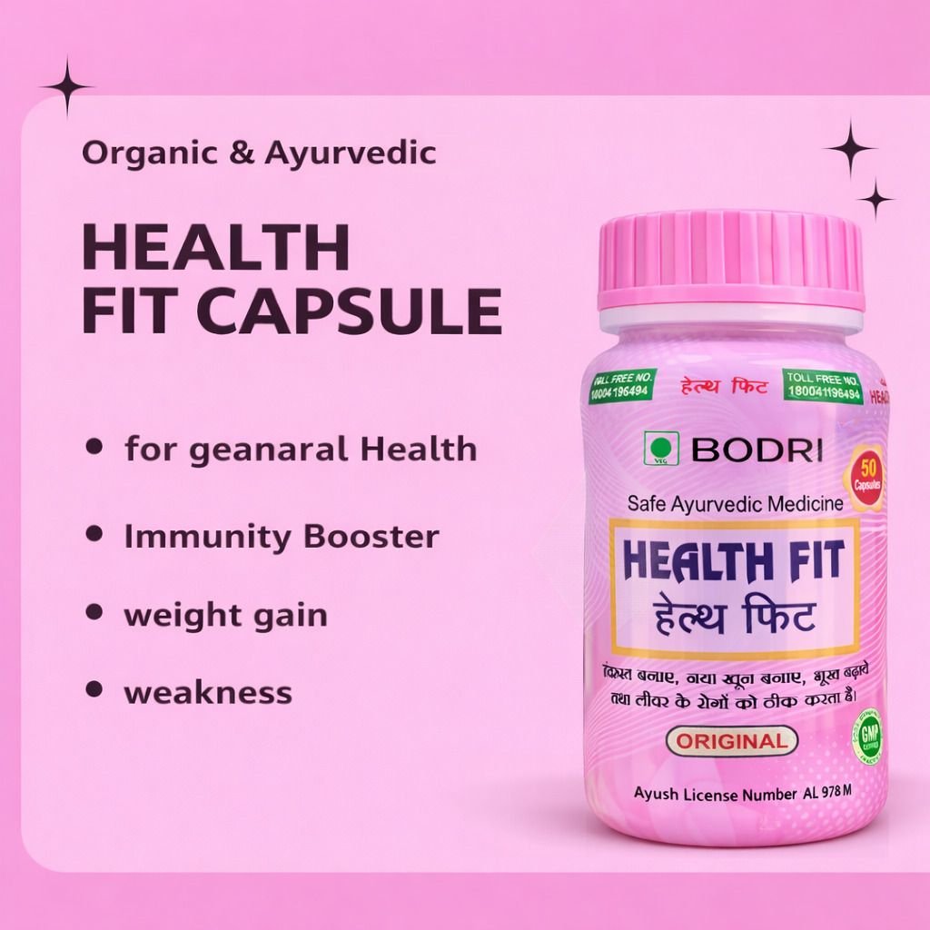 bodri best health healthy family tonic & health fit capsule (pack of 2) bodri best health healthy family tonic & health fit capsule (pack of 2)