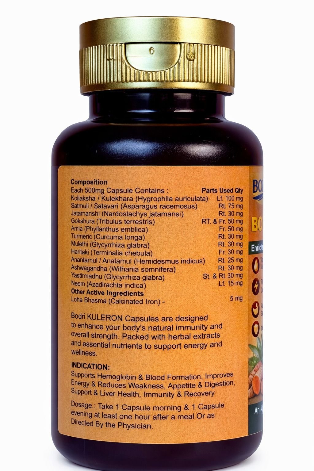 bodri kuleron capsule supports hemoglobin & blood formation (pack of 4) bodri kuleron capsule supports hemoglobin & blood formation (pack of 4)