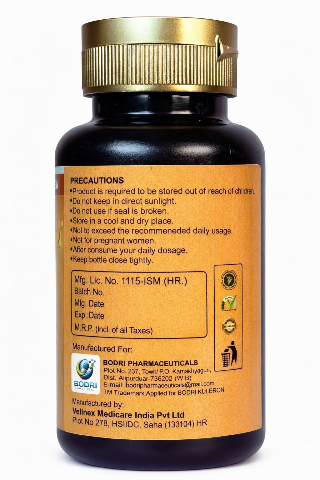 bodri kuleron capsule supports hemoglobin & blood formation (pack of 4) bodri kuleron capsule supports hemoglobin & blood formation (pack of 4)